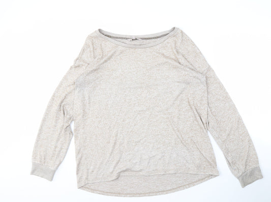 Next Women's Beige Boat Neck Jumper Size 14