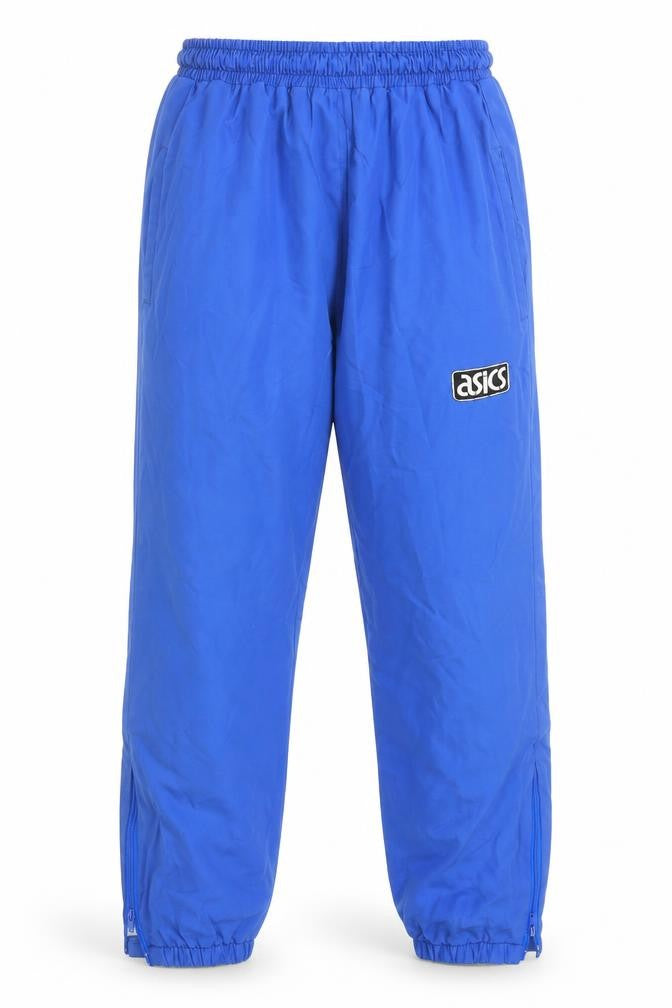 Asics Men's Blue Track Pants, Size S, Gym & Training
