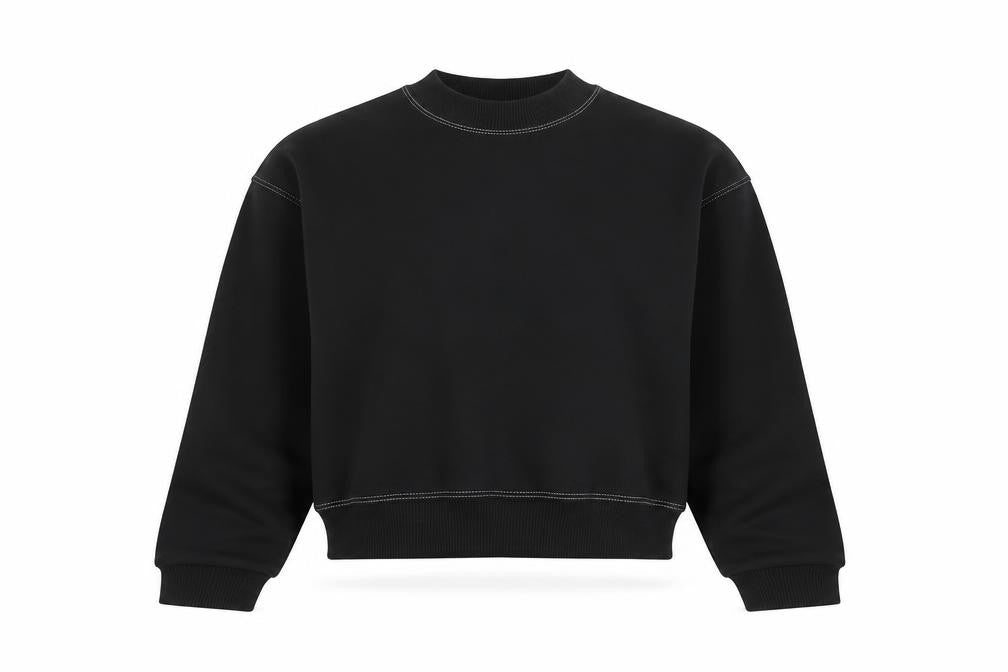 Pull & Bear Women's Black S Sweatshirt Pullover Jersey