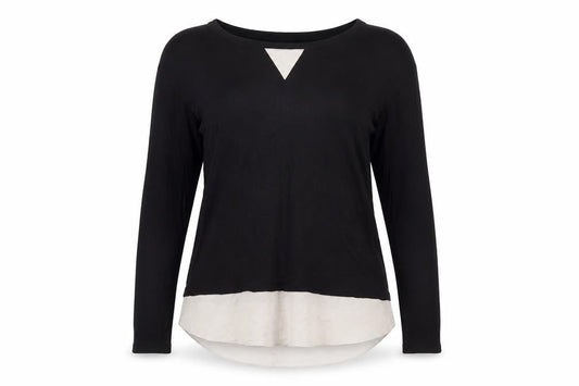 Marks and Spencer Women's Black Blouse - Size 12