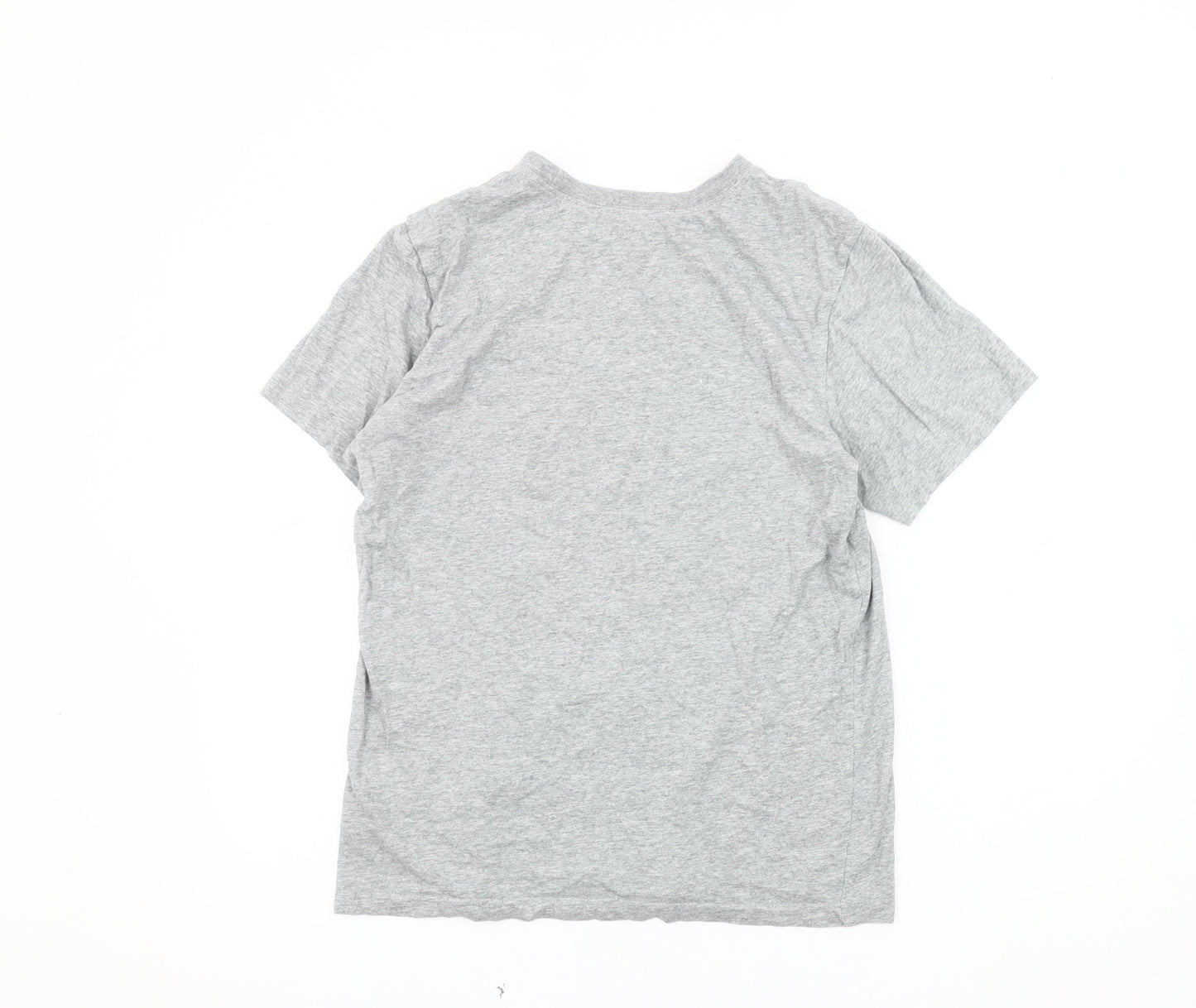 Nike Men's Grey Short Sleeve Crew Neck T-Shirt Size S