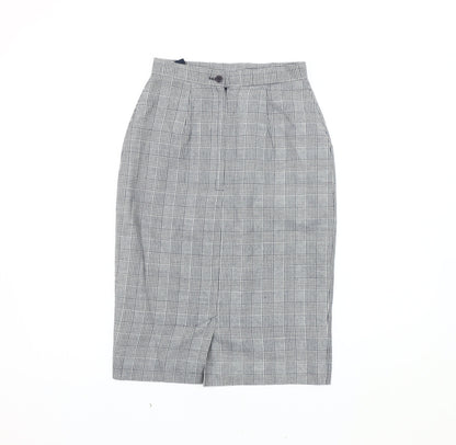 Richards Women's Check Pencil Skirt, Size 10, Multi