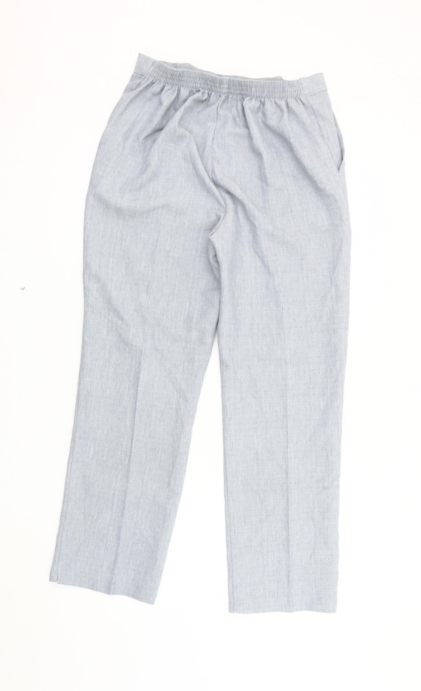 Kate Lilly Designs Grey Women’s Linen Trousers