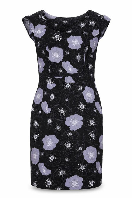Pepperberry Women's Black Floral Dress Size 12