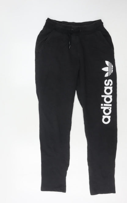 Additional front view of Adidas Women's Black Jogger Trousers -, size S