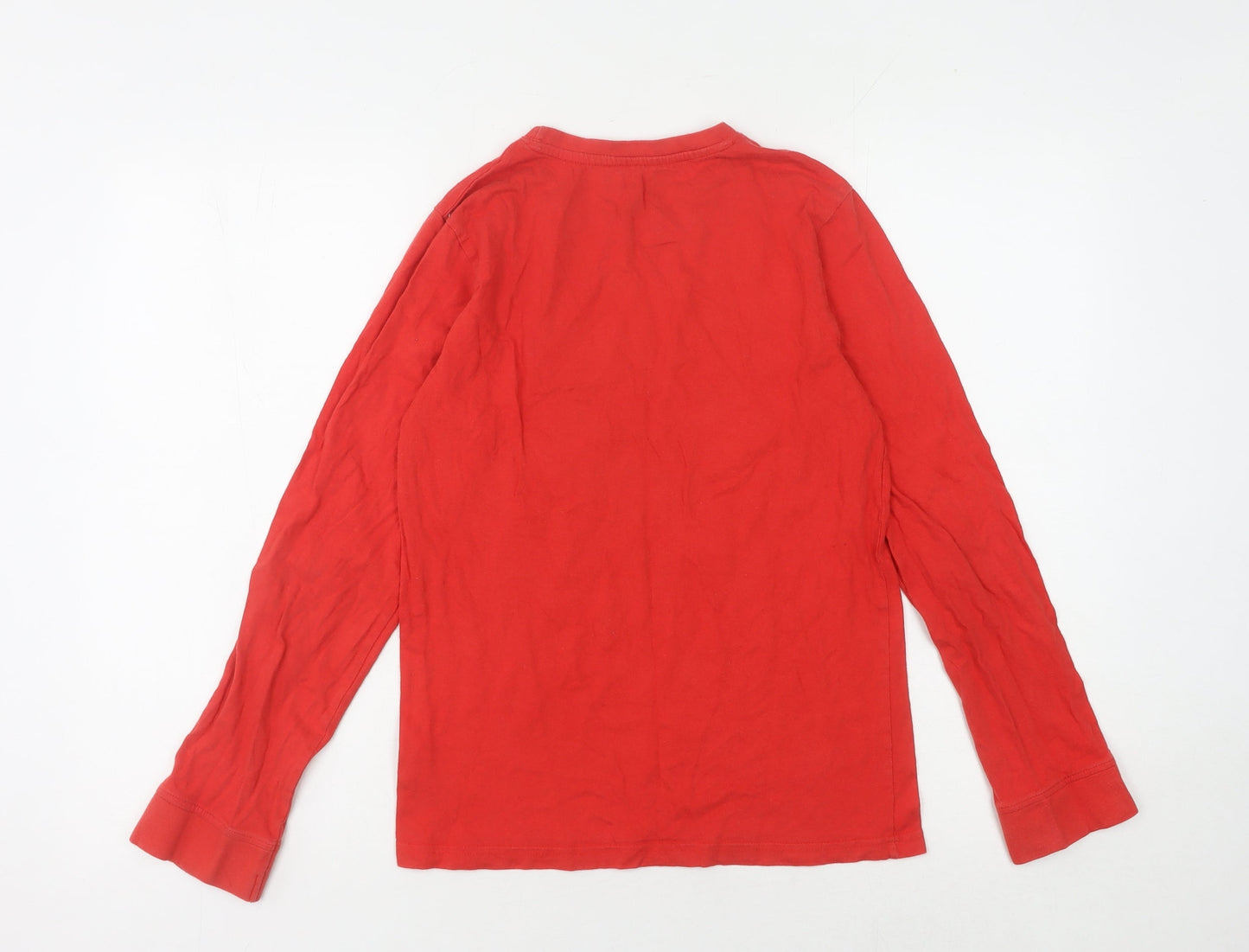 NU-MEG Boys Red Minecraft Long Sleeve T-Shirt 12-13 Years