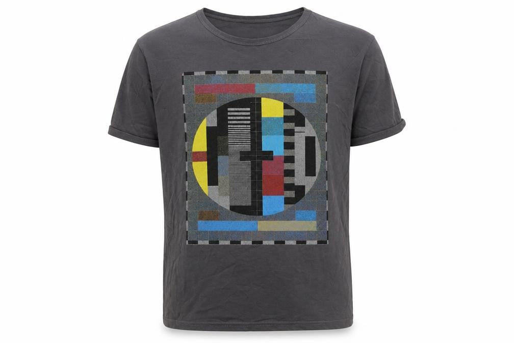 The Free Banana Men's Grey Graphic Print T-Shirt L