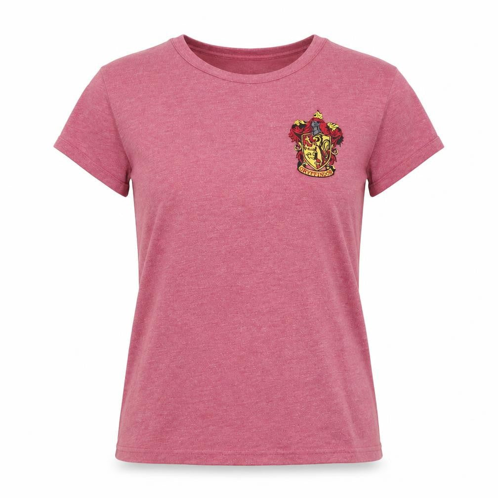 Harry Potter Women's Pink Gryffindor T-Shirt Size 4