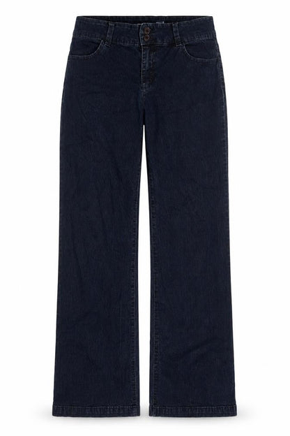 Liz & Co. Women's Blue Straight Jeans Size 12