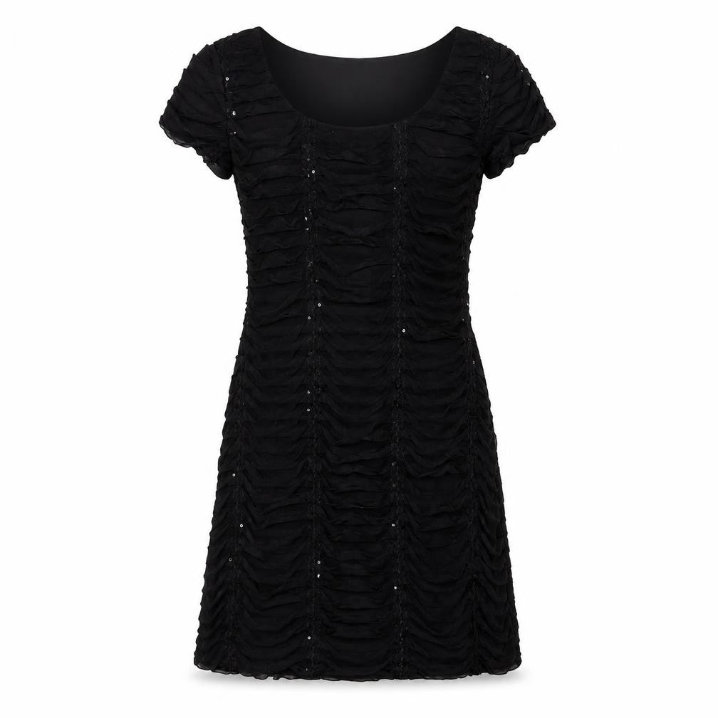 Connected Apparel Women's Black Dress - Size 8