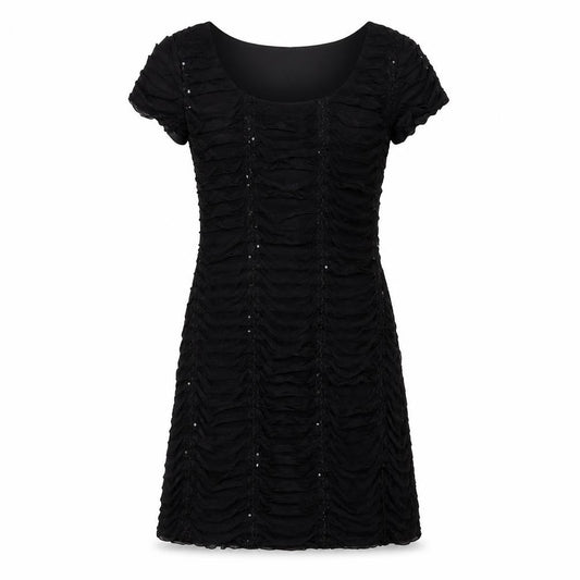 Connected Apparel Women's Black Dress - Size 8