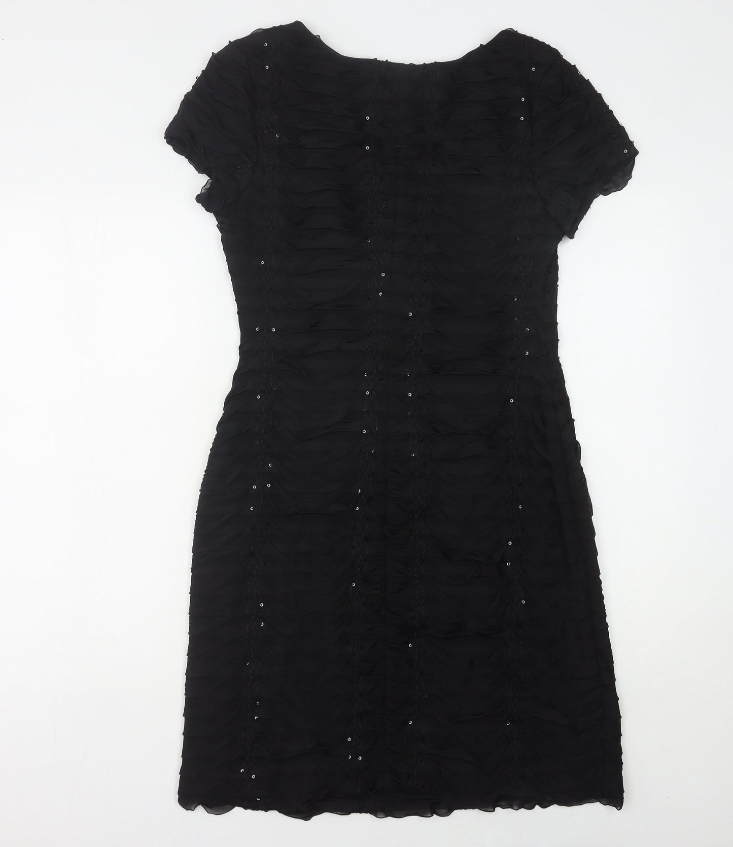 Connected Apparel Women's Black Dress - Size 8