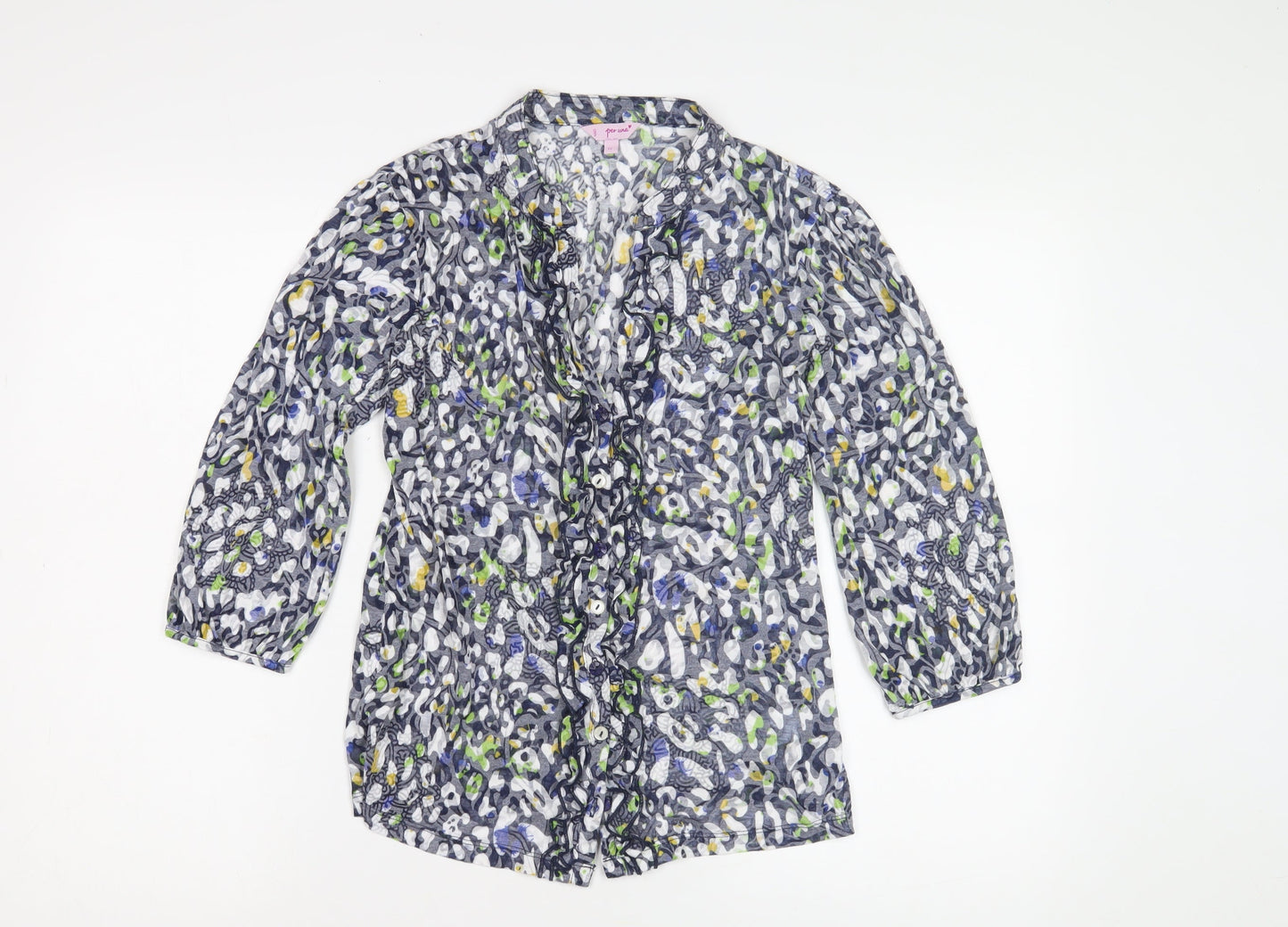 Marks and Spencer Women's Multicoloured Floral Blouse, Size 12