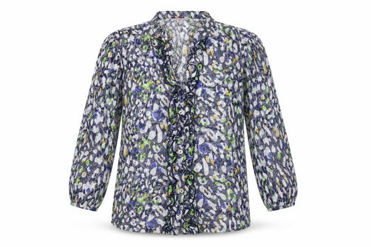 Marks and Spencer Women's Multicoloured Floral Blouse, Size 12