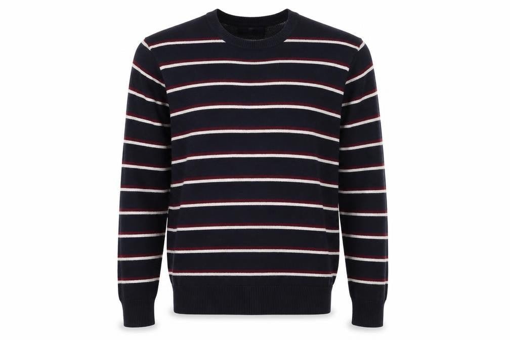 Marks & Spencer Men's Striped Pullover Jumper, Size S