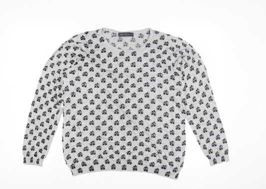 Marks and Spencer Women's Grey Pullover Jumper Size 14