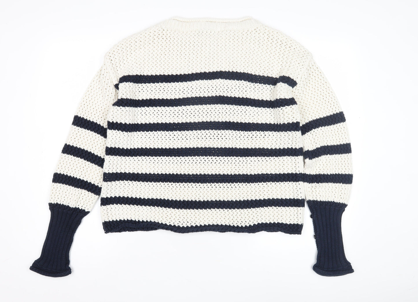 Zara Women's XS Striped Pullover Jumper
