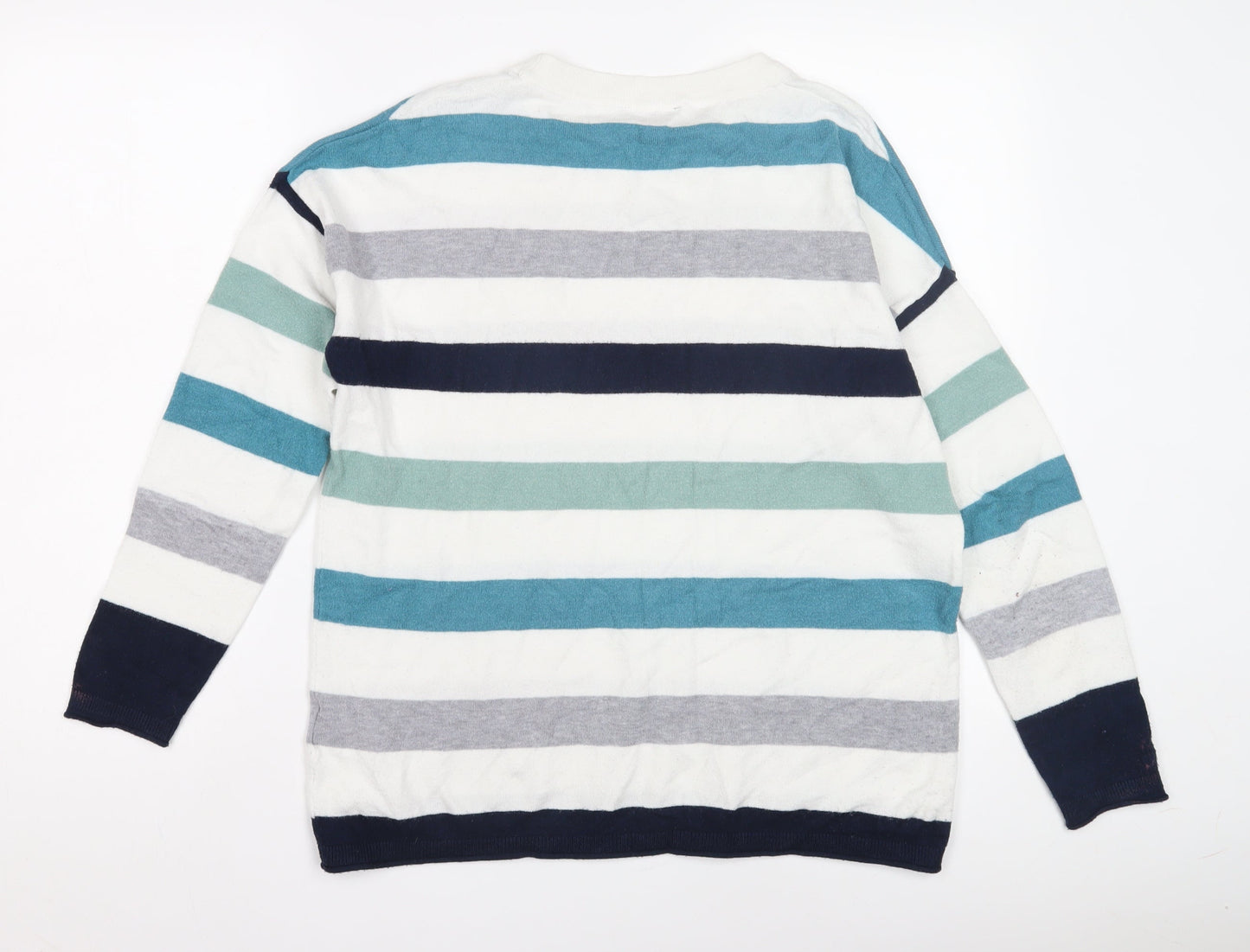 Esmara Women's Striped Pullover Jumper L - Casual Knit Top