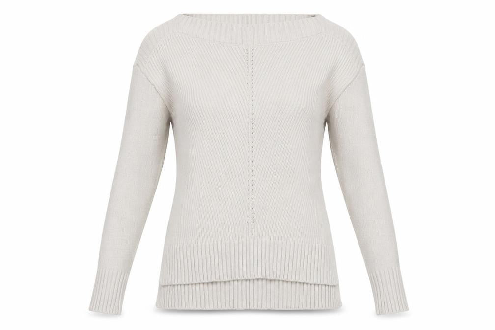 Fat Face Women's Ivory Jumper Size 8