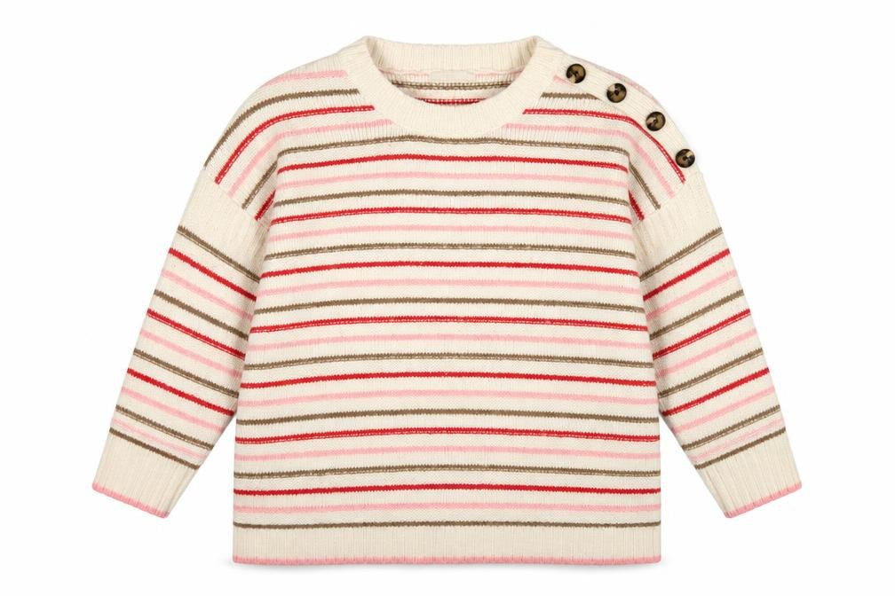 Next Women's Multicoloured XL Striped Pullover Jumper