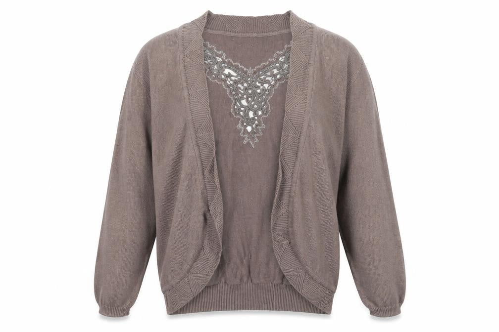 Willis Smith Women's Brown M Cardigan