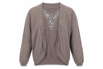 Willis Smith Women's Brown M Cardigan