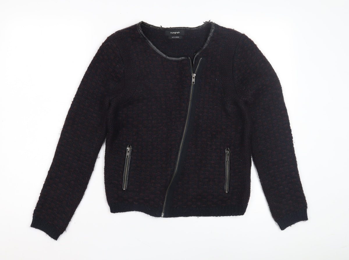 Marks & Spencer Women's Wool Blend Biker Jacket