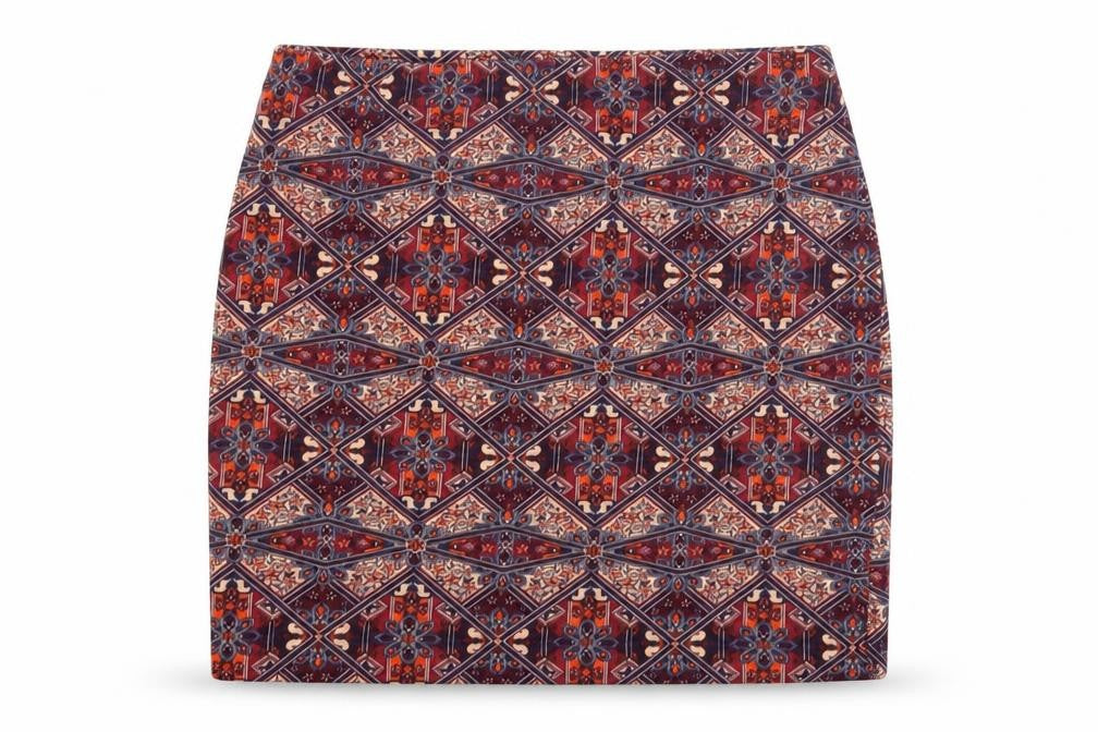 New Look Women's Multicoloured Pencil Skirt Size 12