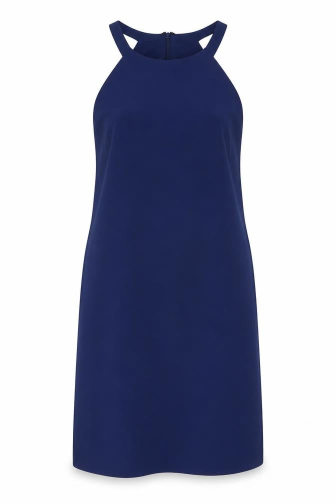 Marks & Spencer Blue Women’s Dress - UK 10, Polyester