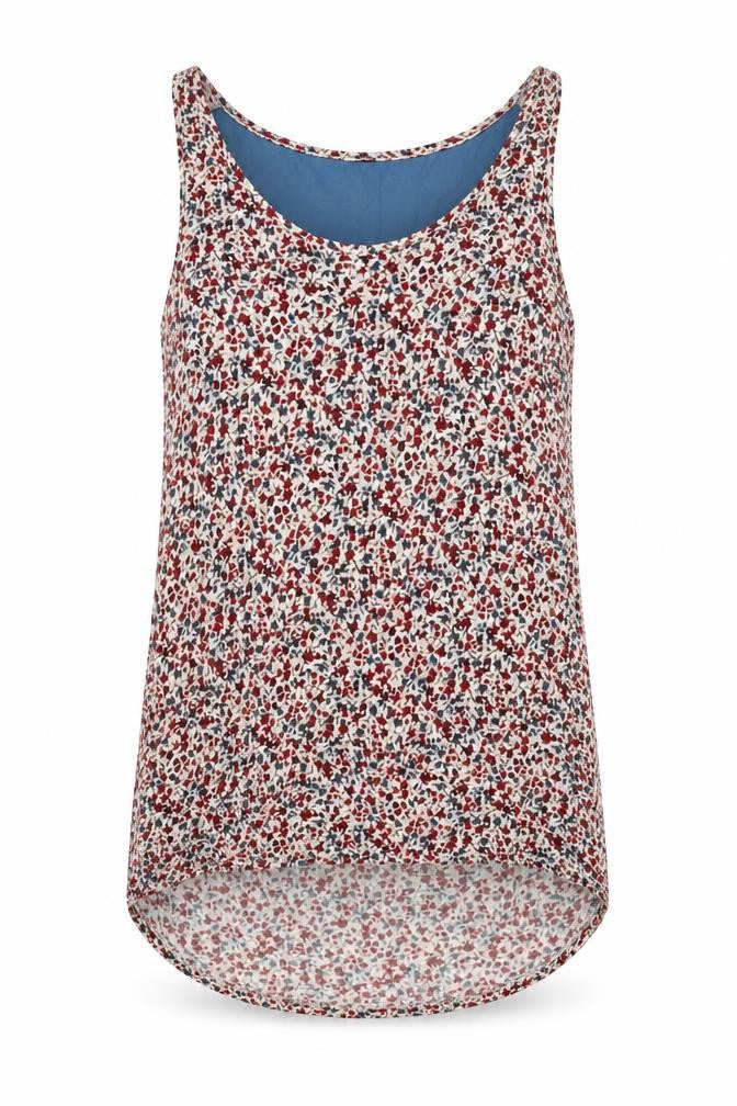 Warehouse Women's Floral Tank Top Size 8 Multicoloured
