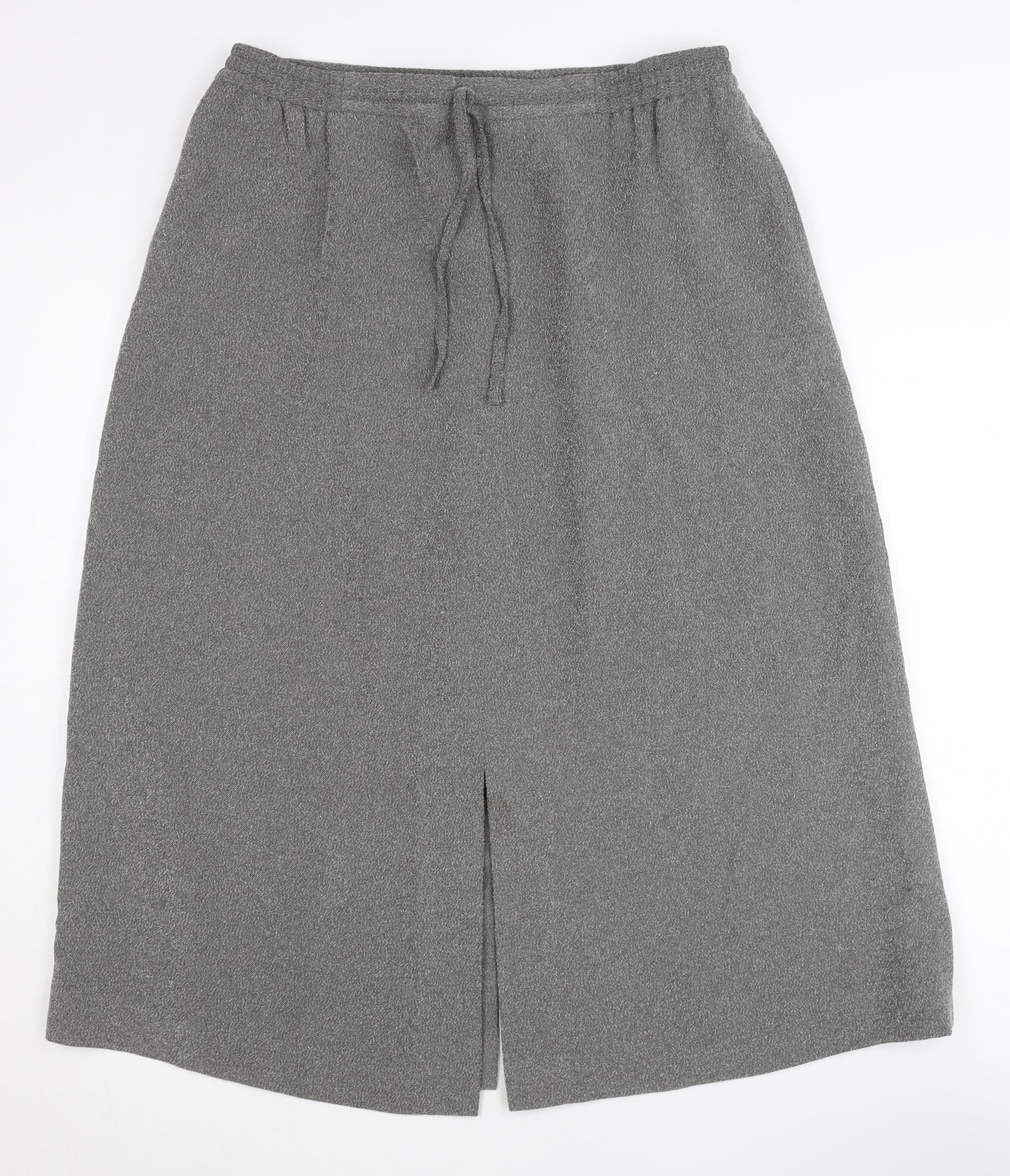 Viyella Women's Grey Skirt, Size 14, Petite Fit
