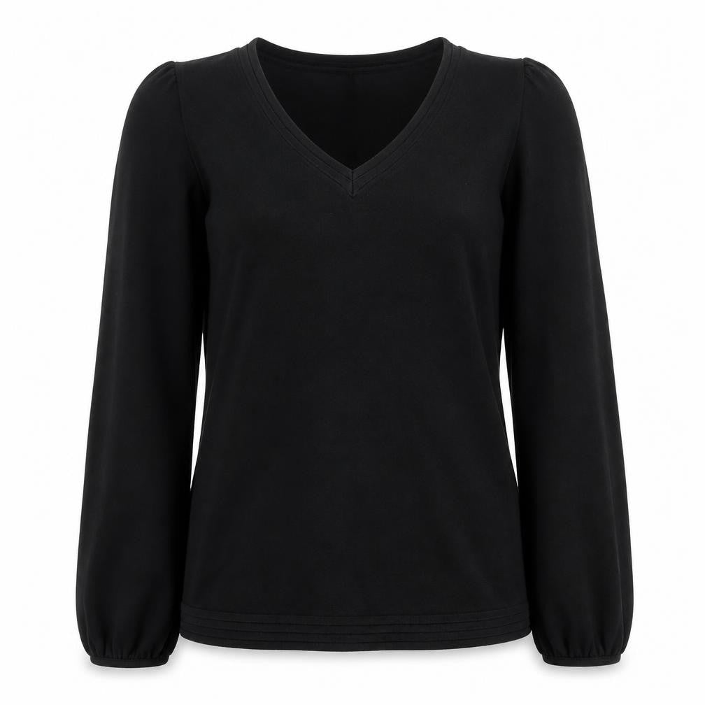 Coast Women's Black V-Neck Pullover Jumper XS