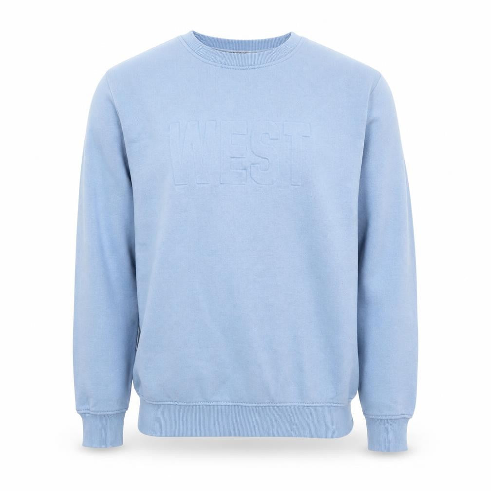 North West Men's Blue Logo Sweatshirt L