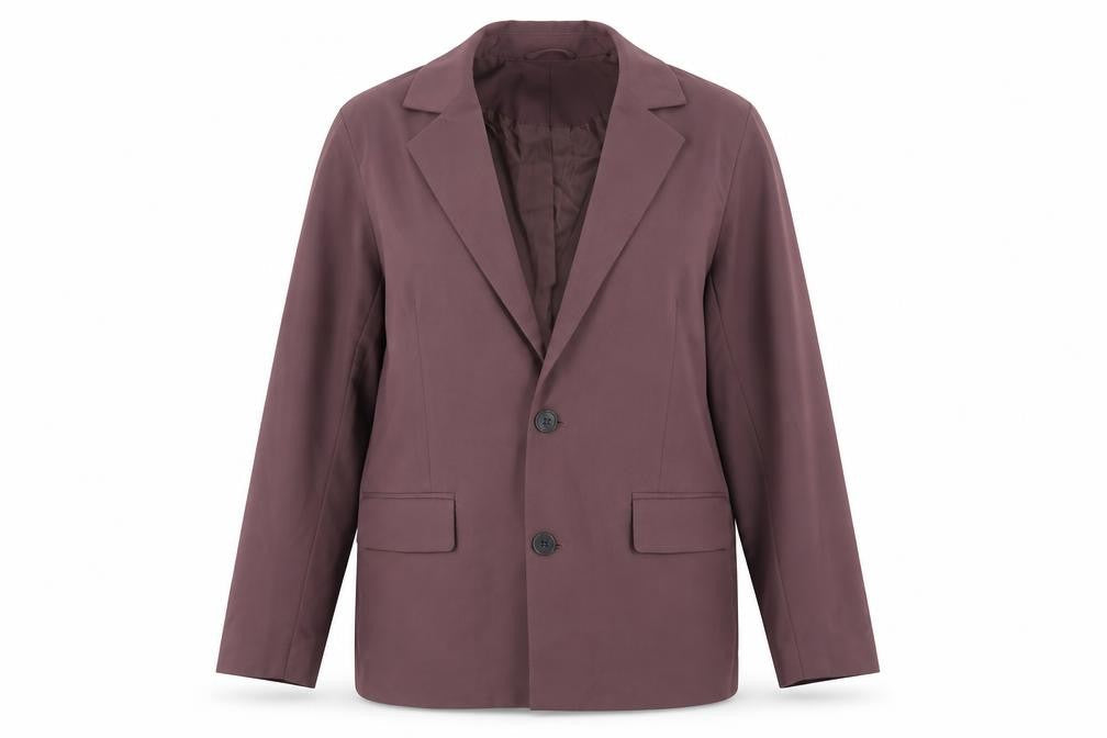 ADPT Women’s Purple Regular Blazer S Classic Style