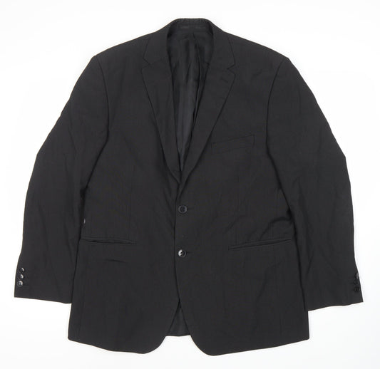 Thomas Nash Men's Black Blazer Jacket, 42 in, Short