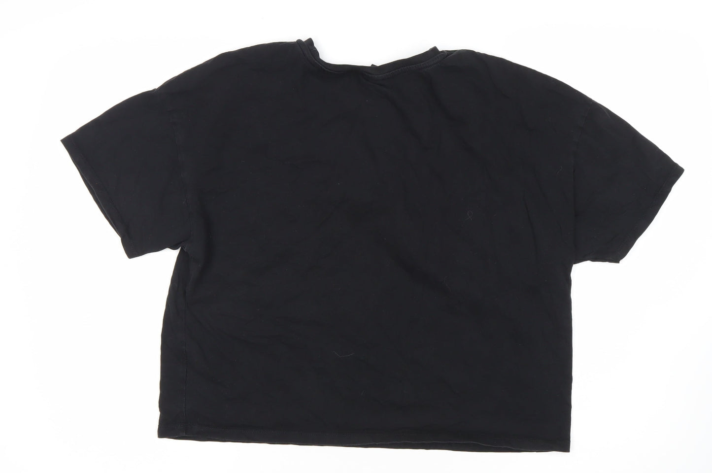 Star Wars Black Juniors T-Shirt, Size 14, Movie Theme