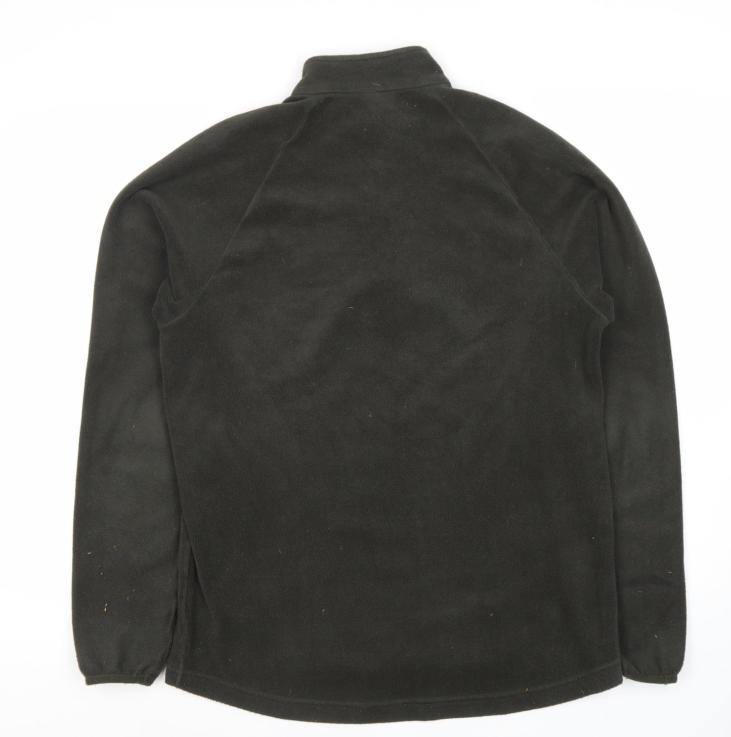 Quechua Men's Black Fleece 1/2 Zip Sweatshirt M