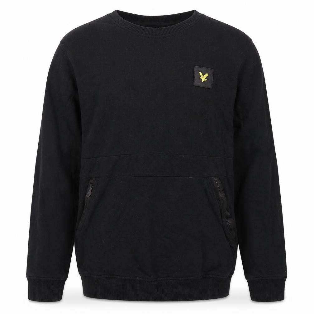 Lyle & Scott Boys Black Pullover Sweatshirt 12-13 Years