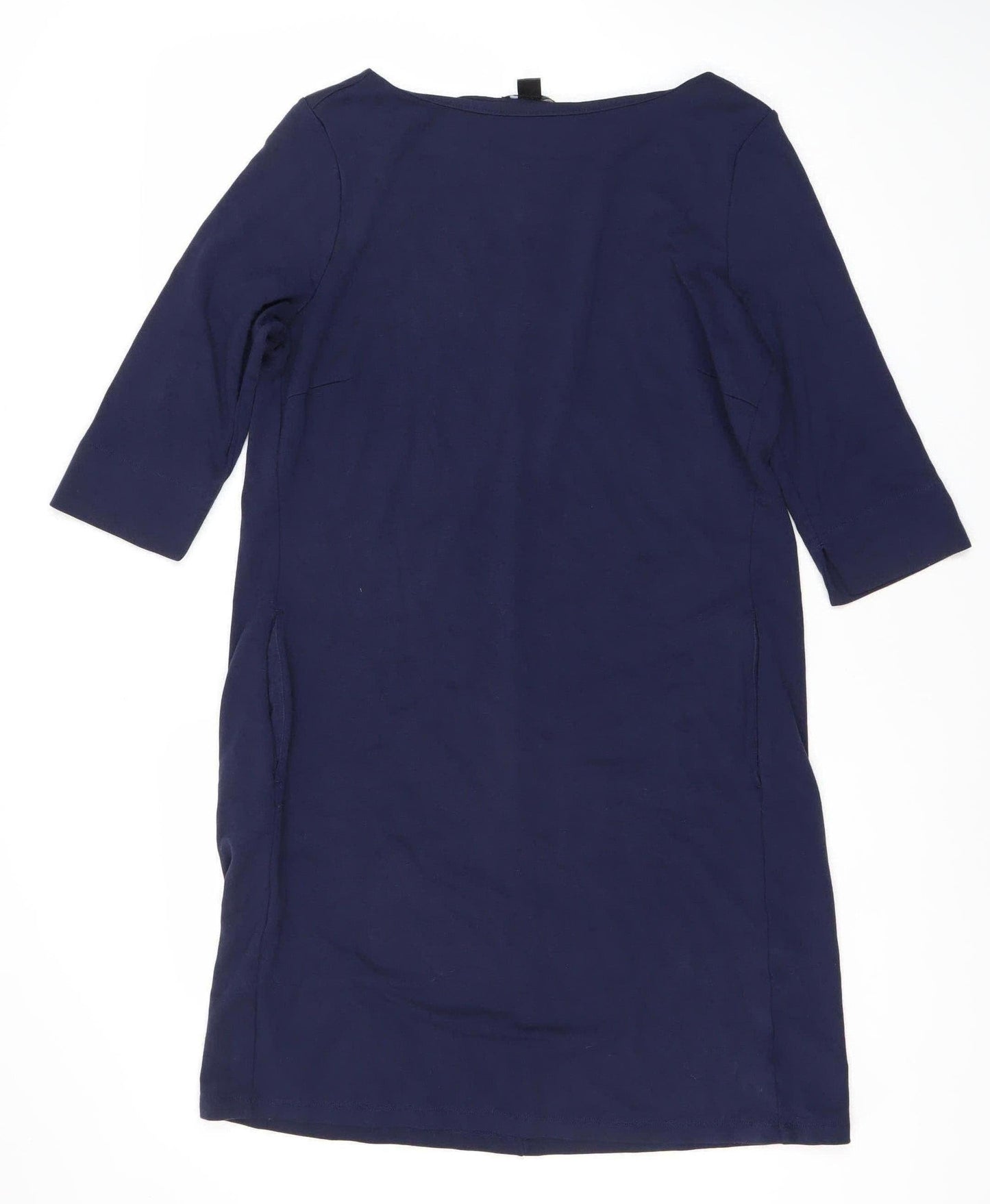 Esprit Women's Blue 3/4 Sleeve Shift Dress Size 12