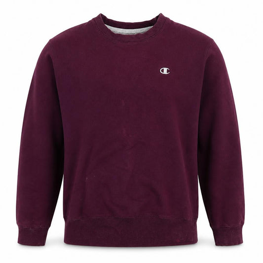 Champion Men's Purple Pullover Sweatshirt M