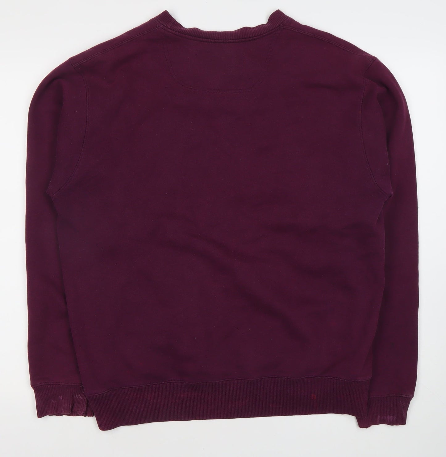 Champion Men's Purple Pullover Sweatshirt M