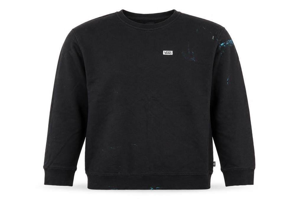Vans Men's Black Graphic Print Sweatshirt Size M