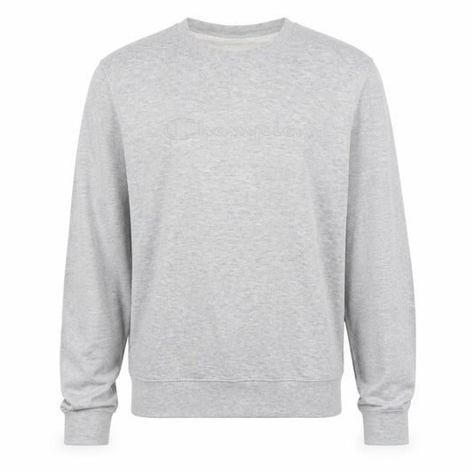 Champion Men's Medium Grey Logo Sweatshirt Pullover