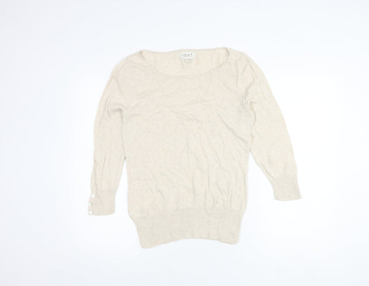 Next Women's Beige Pullover Jumper Size 12