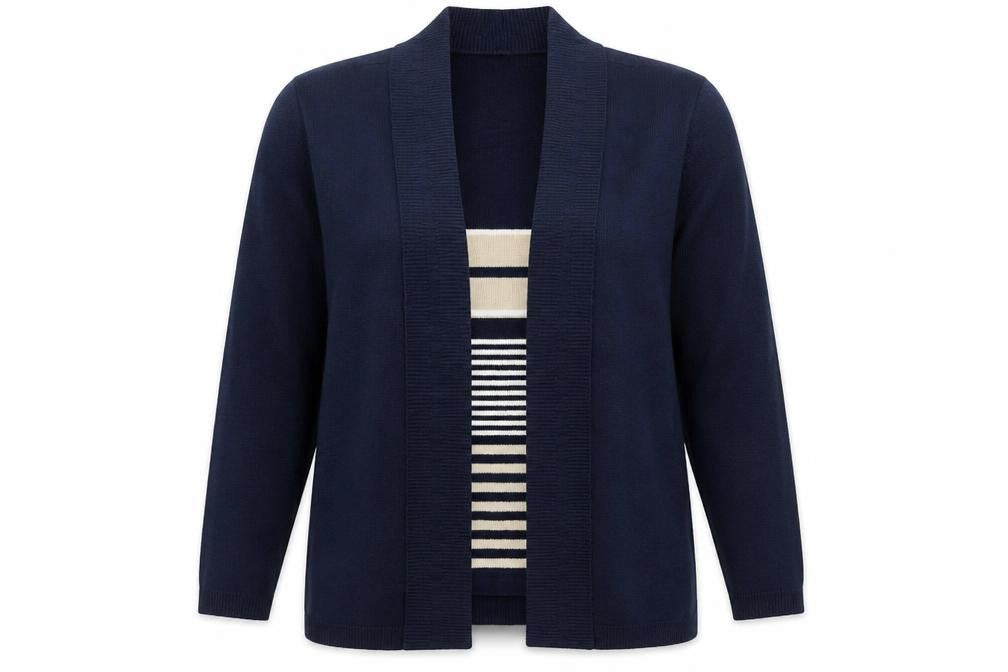 Classic Women's Blue Cardigan Size 12