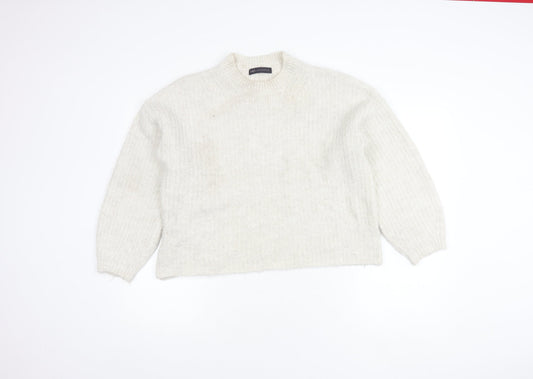 Marks and Spencer Women's Ivory Pullover Jumper, Medium