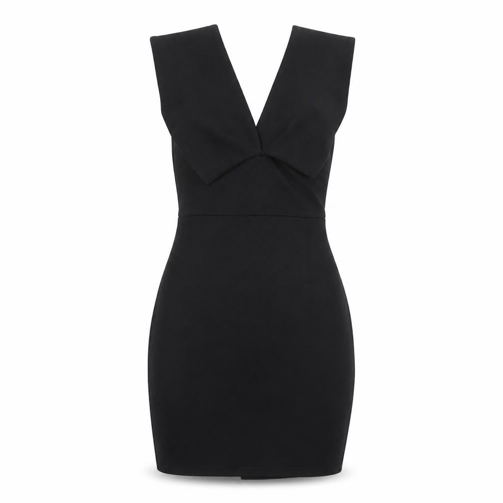 MISSPAP Women's Black Bodycon Dress Size 8 Party/Cocktail