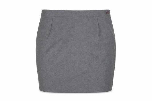 Brennand Schoolwear Grey Women's Pencil Skirt, Size 10