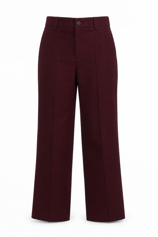 ZARA Women's Red Trousers, Size S, Excellent