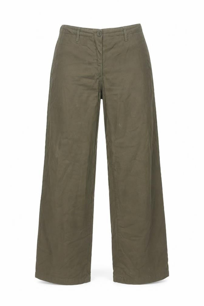 Calvin Klein Women's Green Khakis Size 10